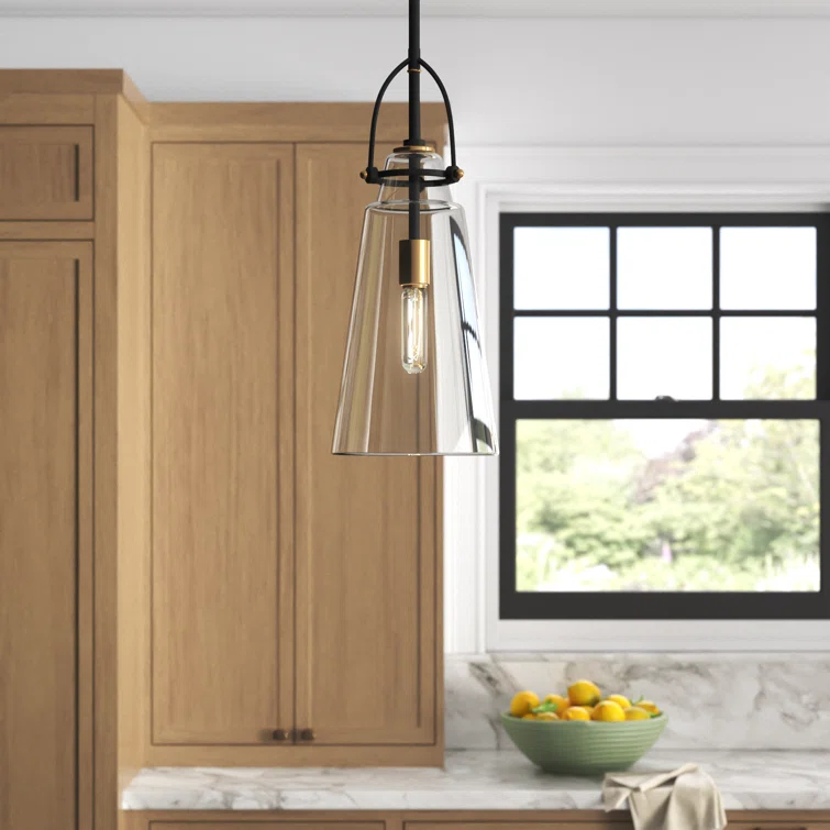 Single Light Glass Dimmable Pendant