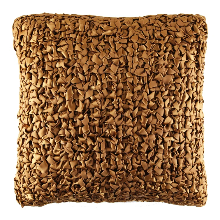 Ribbon Knit Throw Pillow
