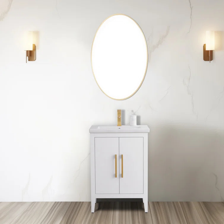 24" Single Bathroom Vanity Set