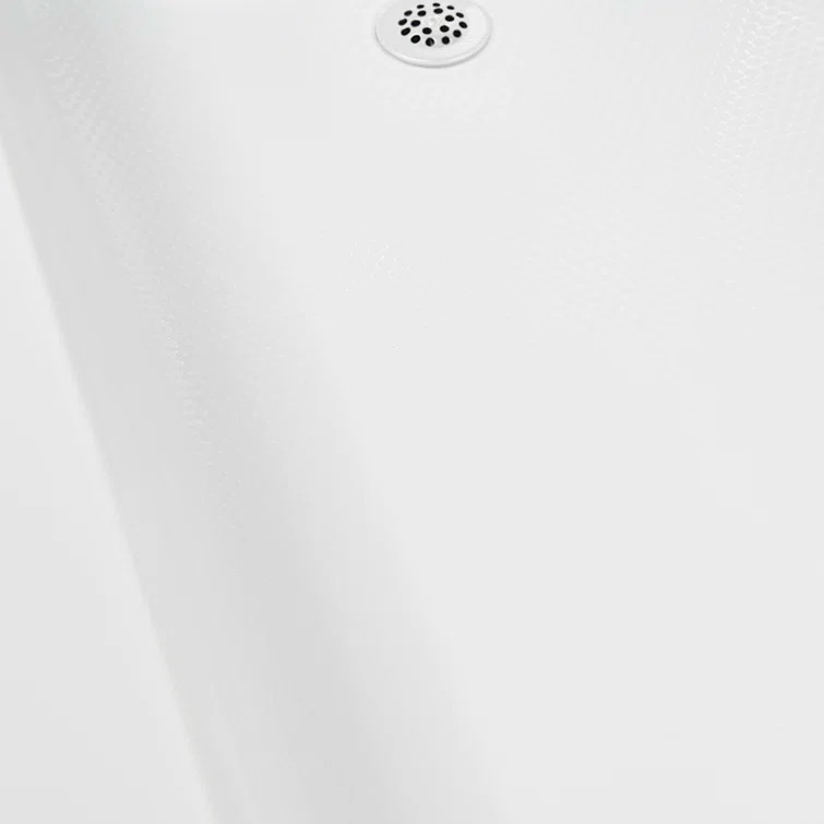 60" x 32" Acrylic Soaking Drop-In Bathtub, Drain Included