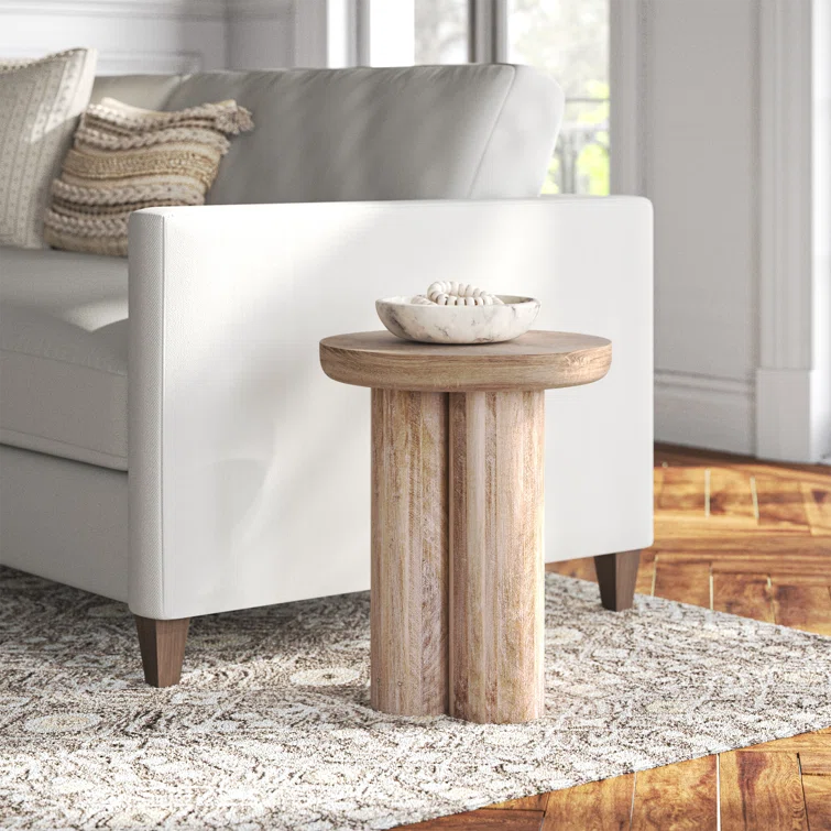 Bernadette Solid Wood End Table