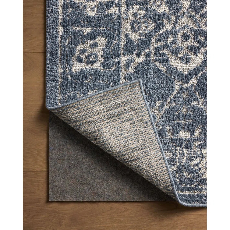 Magnolia Home by Joanna Gaines x Loloi Gigi Navy / Stone Area Rug