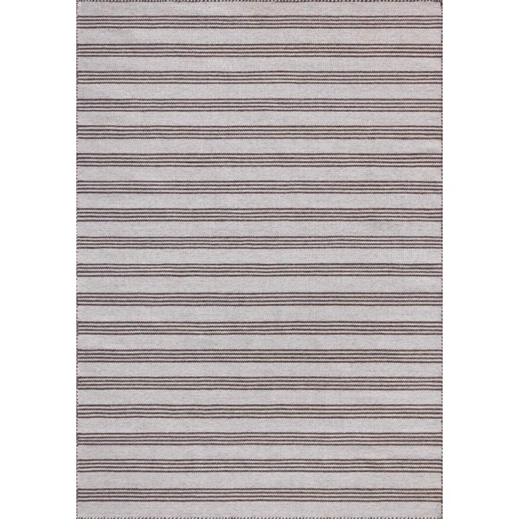 Magnolia Home by Joanna Gaines x Loloi Indoor / Outdoor Charlie Silver / Bark Area Rug