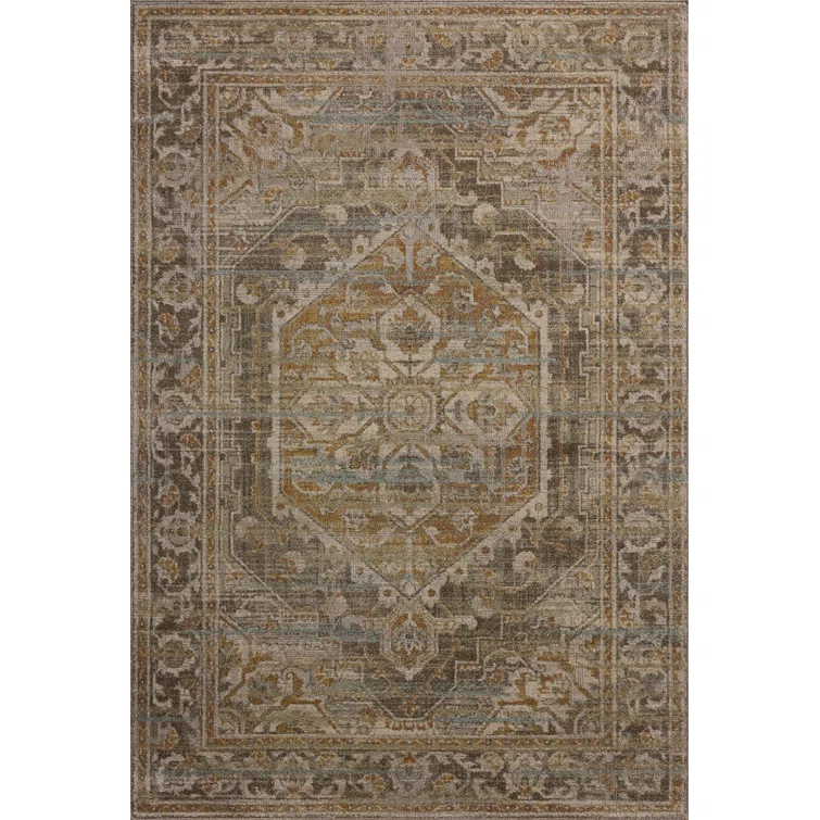 Magnolia Home by Joanna Gaines x Loloi Mona Brown Area Rug