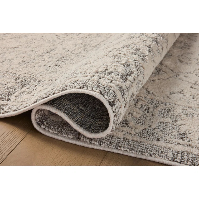 Magnolia Home by Joanna Gaines x Loloi Gigi Ivory / Stone Area Rug