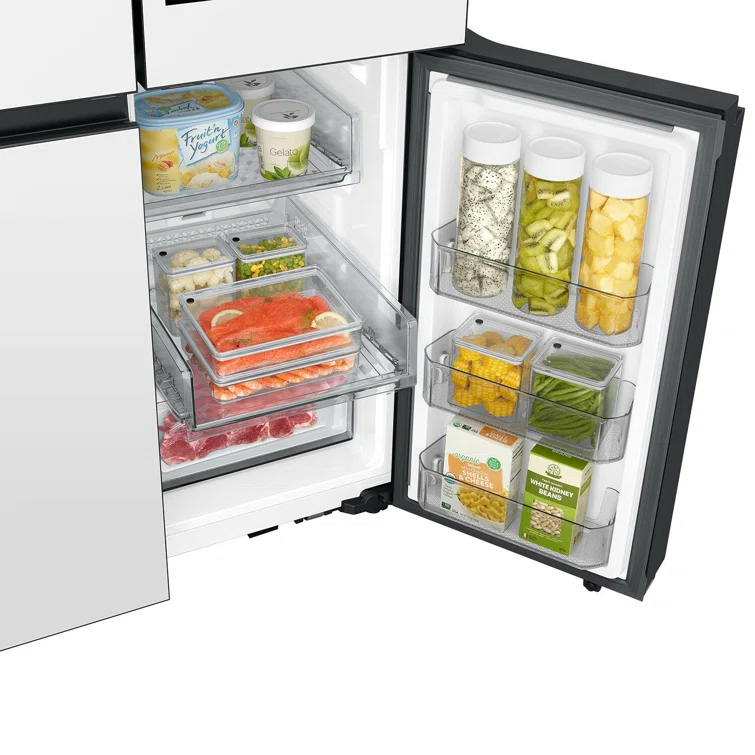Samsung Bespoke 4-Door Flex Refrigerator 29 cu. ft. in with AI Family Hub+ and AI Vision Inside