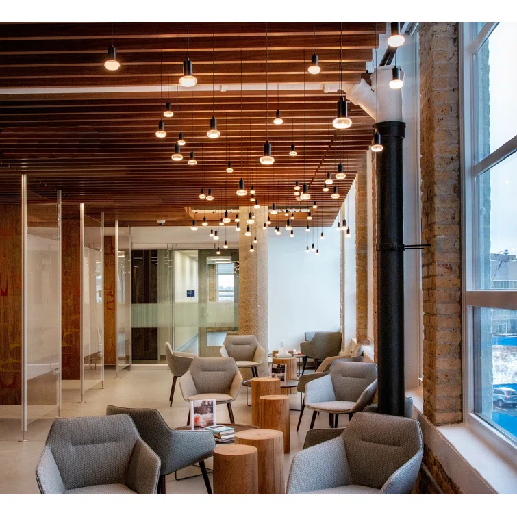 Blackjack Lighting Mushroom Acrylic Light Guide Single Pendant - 3W