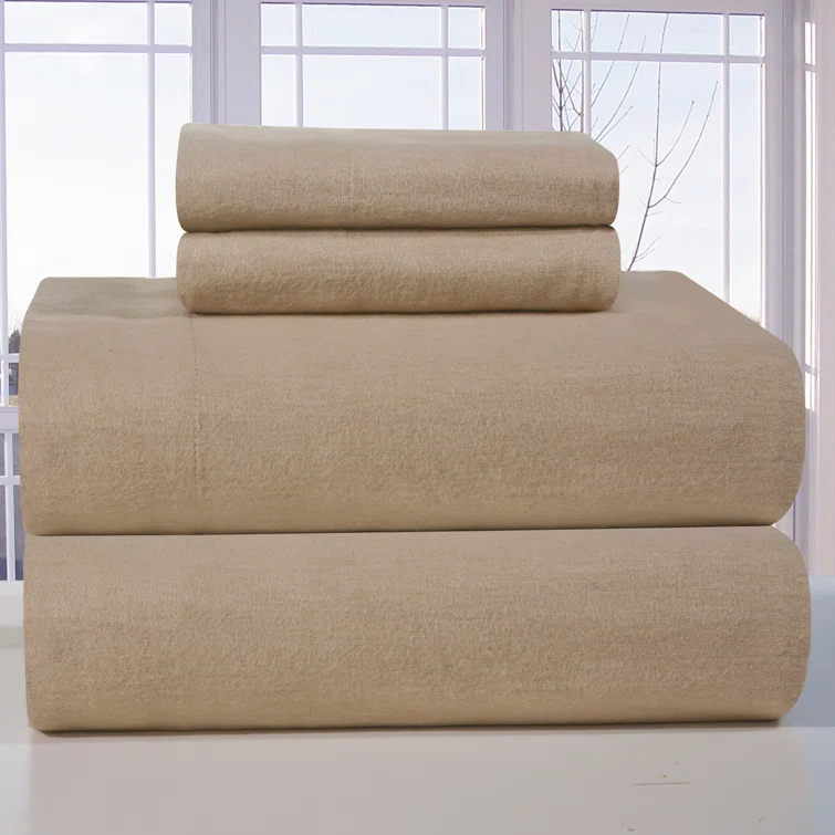 Flannel, 100% Cotton Sheet Set