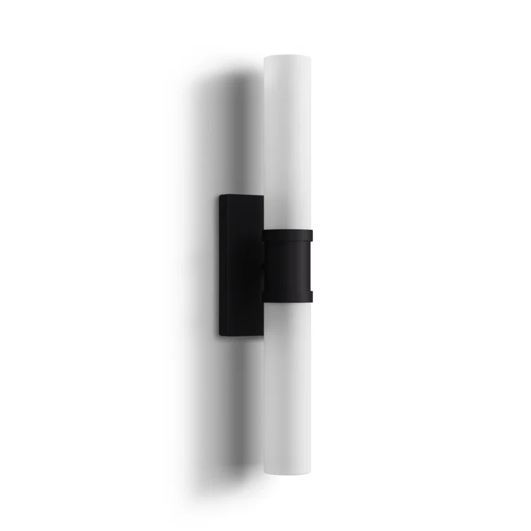 Evelien 2 Light Frosted Dimmable Vanity Light