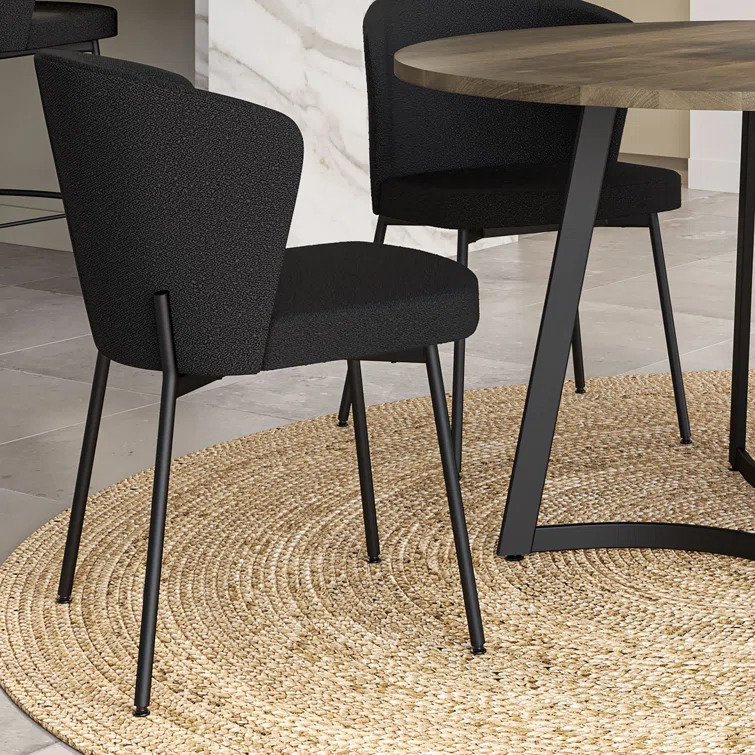 Joelle 4 - Person Solid Wood Top Double Pedestal Dining Set