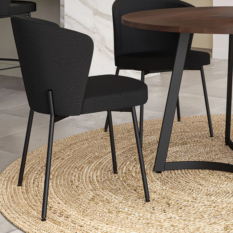 Joelle 4 - Person Solid Wood Top Double Pedestal Dining Set