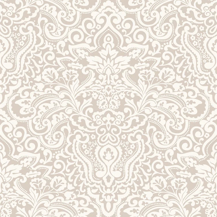 Italian Classics 4 Damask 3D Embossed Wallpaper Roll