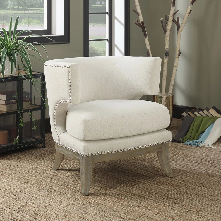 Poulson Upholstered Barrel Chair