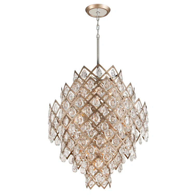 Tiara 11-Light Unique / Statement Geometric Chandelier