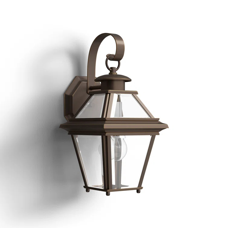 Calais Single Light Empire Outdoor Wall Light