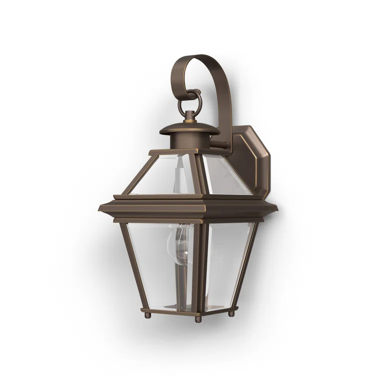 Calais Single Light Empire Outdoor Wall Light