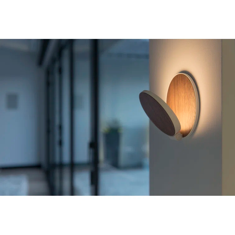 Gravy Dimmable LED Flush Mounted Sconce