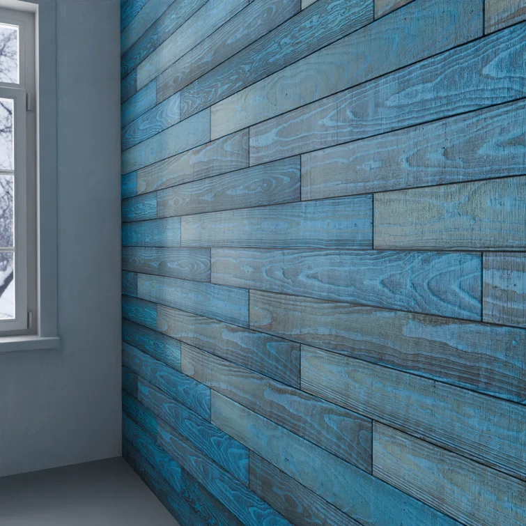 Thermo-Treated 1/4 in. x 5 in. x 4 ft. Barn Wood Wall Planks (10 sq. ft. 6-Pack)