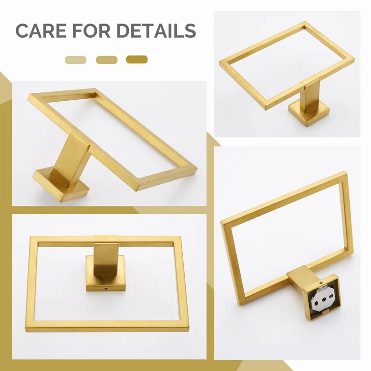 Bathroom Towel Ring Wall Mounted