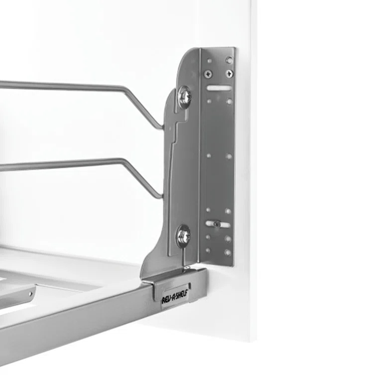 Rev-A-Shelf Double Pull Out Trash Can 35 Qt with Soft-Close