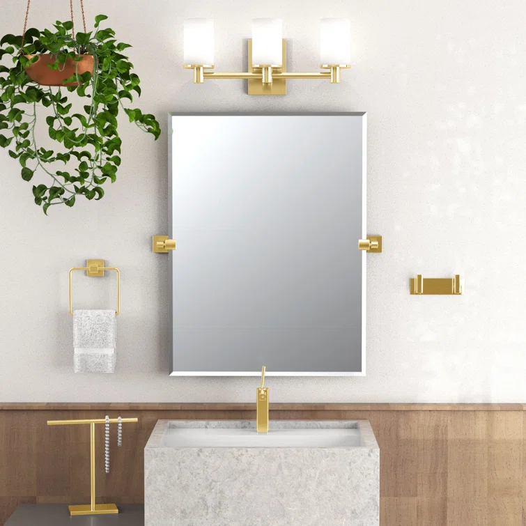Freestanding Countertop Hand Towel Holder | 11.13"H x 10.50"W Weighted Base Towel Rack Stand