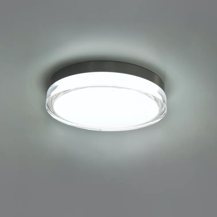 Pi Round / Oval Outdoor Flush Mount