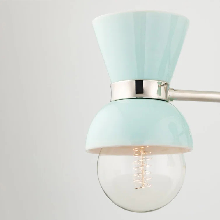 Gertrude 3 Light Metal Dimmable Sputnik Chandelier
