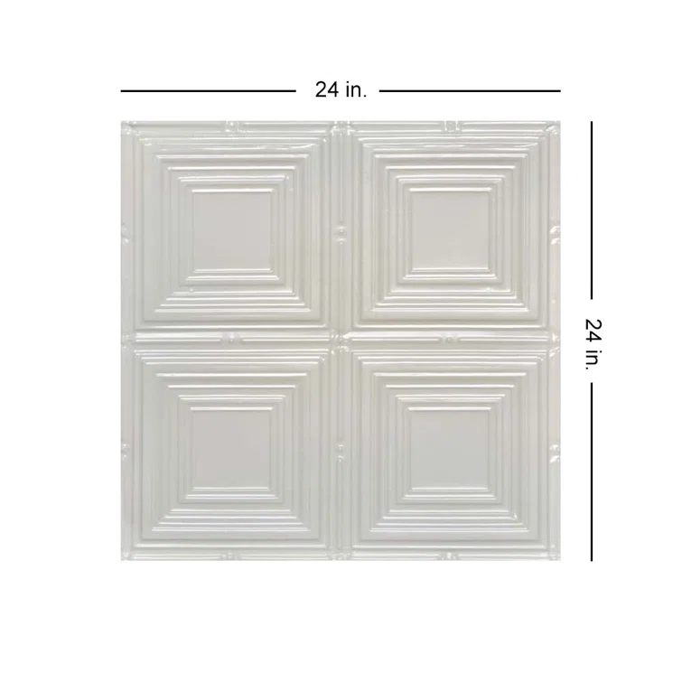 Cubism 2 ft. x 2 ft. Drop-in Tin Ceiling Tile