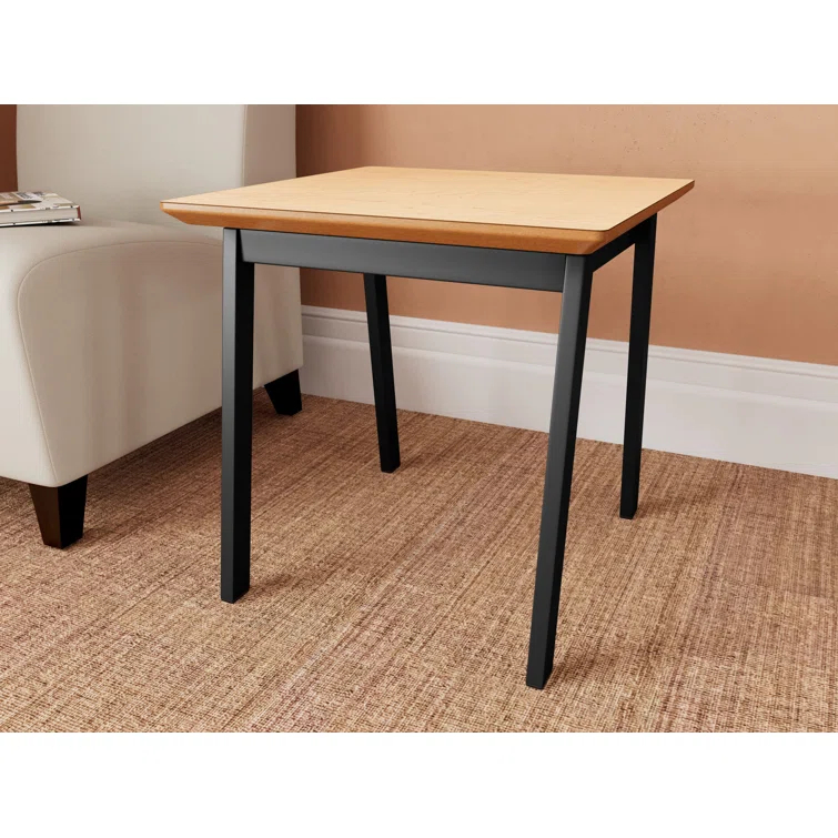 Newport Waiting Reception End Table Metal Frame 20x20" High Pressure Laminate Top