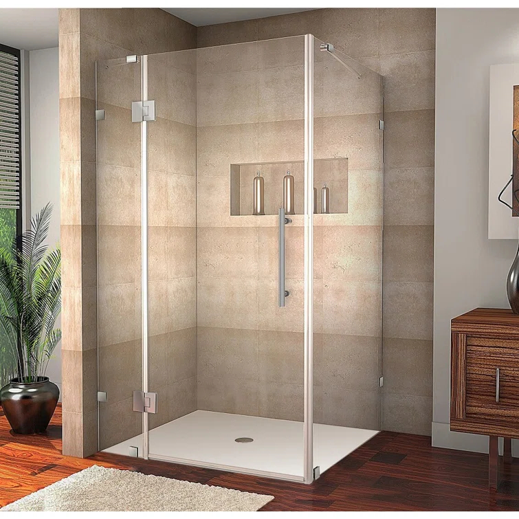 Avalux 40 in. W x 30 in. D x 72 in. H Frameless Shower Enclosure