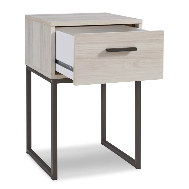 Socalle 1 - Drawer Nightstand in Gray
