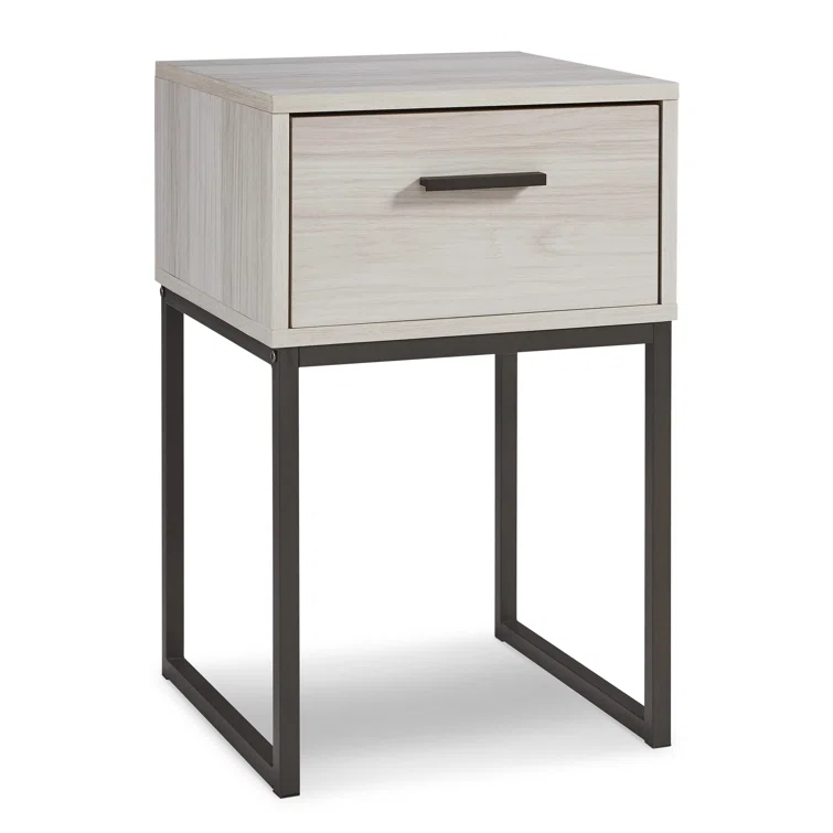 Socalle 1 - Drawer Nightstand in Gray