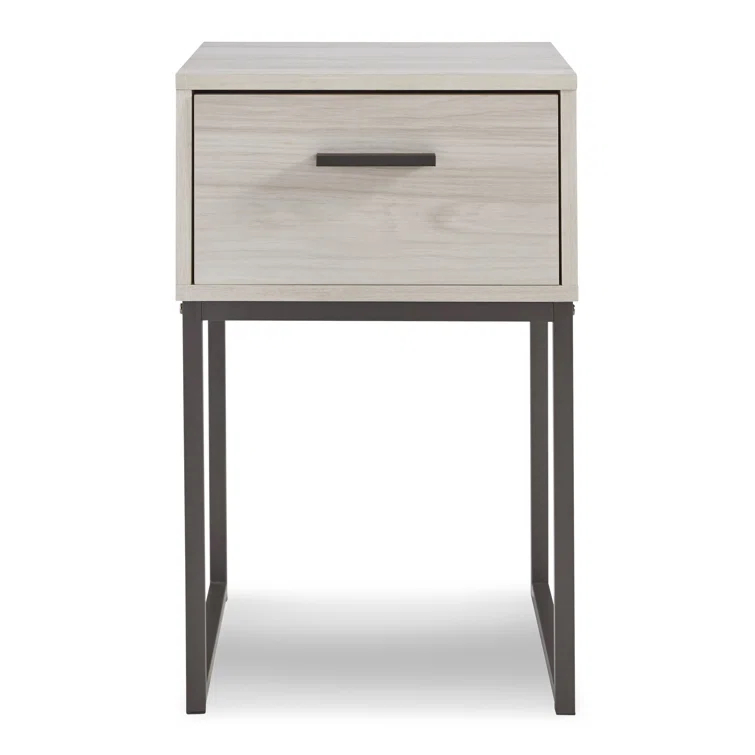 Socalle 1 - Drawer Nightstand in Gray