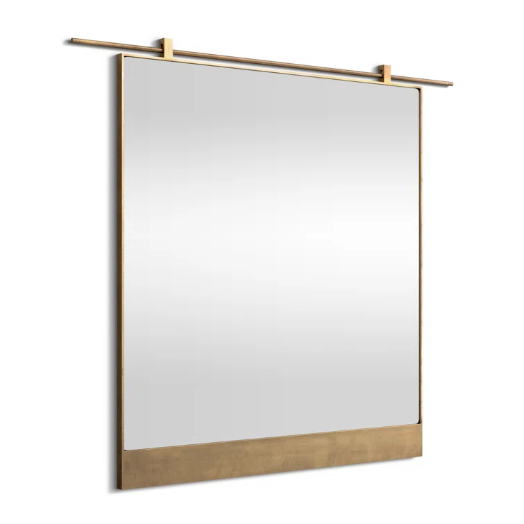 Hutton Metal Flat Wall Mirror