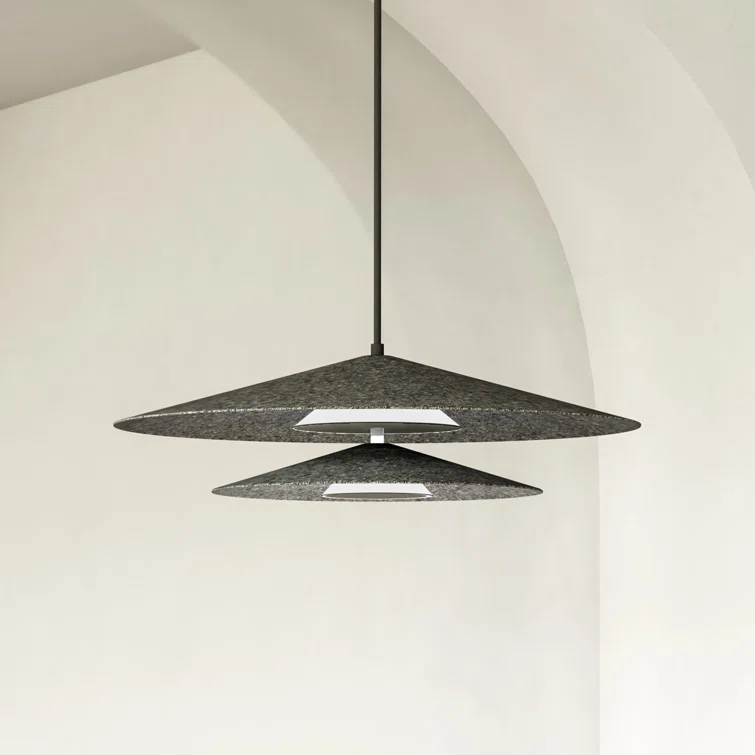 Kuzco Lighting Cruz - Light Pendant ,  Black/White