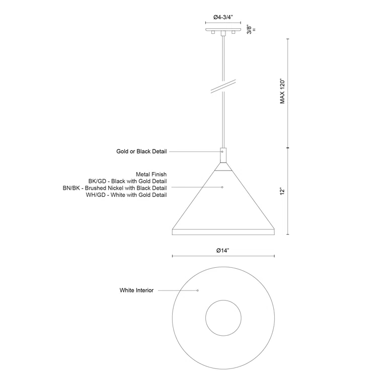 1 - Light Single Pendant