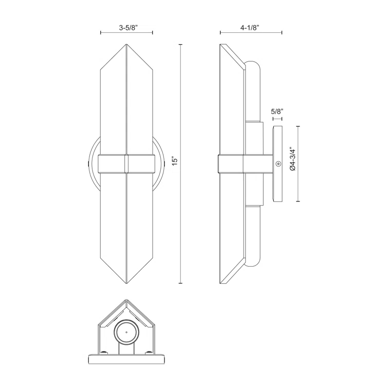 Alora Lighting Valencia 2 - Light Vanity Light | Wayfair