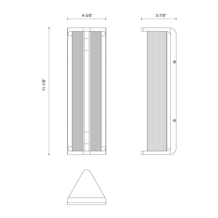 Alora Lighting Sabre Dimmable LED Bath Bar