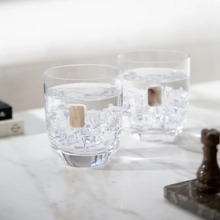 ANNA New York Anna New York 11.05oz. Drinking Glass Set (Set of 2)