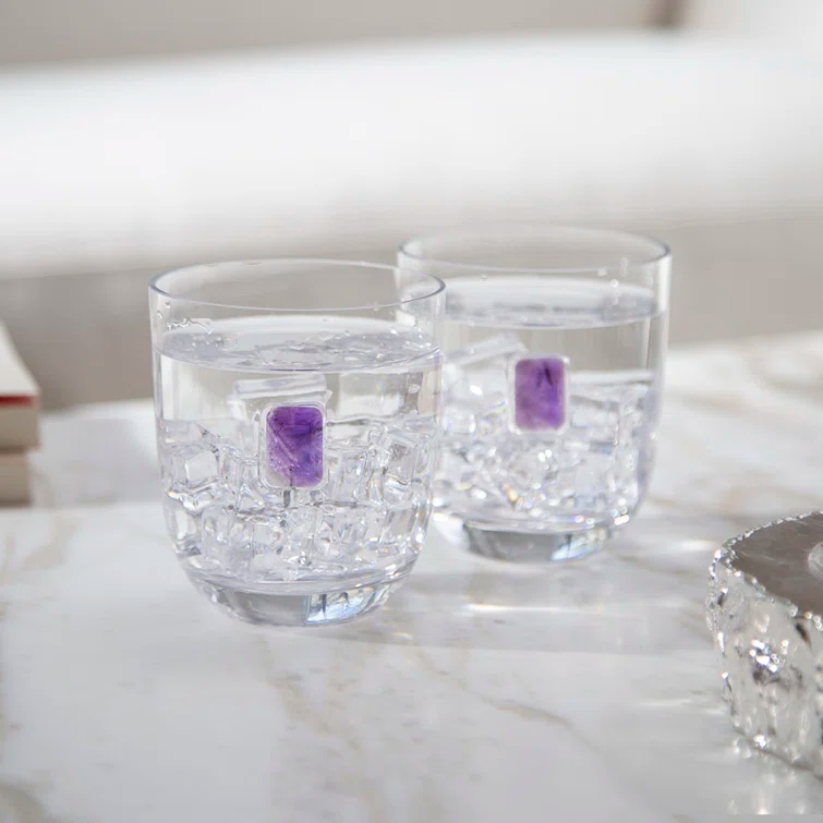 Anna New York 11.05oz. Drinking Glass Set (Set of 2)