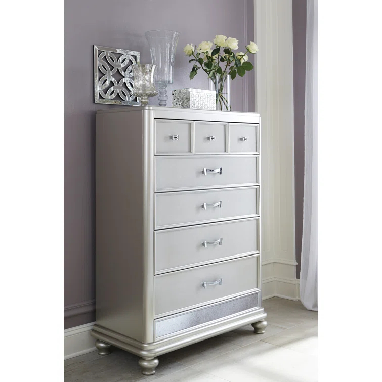 Coralayne 5 Drawer 38.75" W Chest