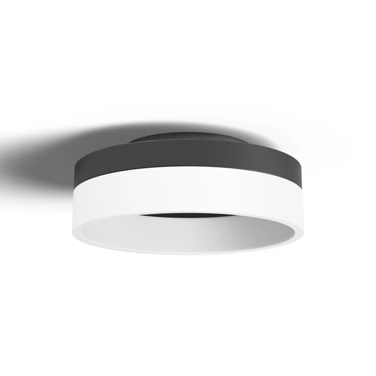 Danica Single Light Acrylic LED Flush Mount