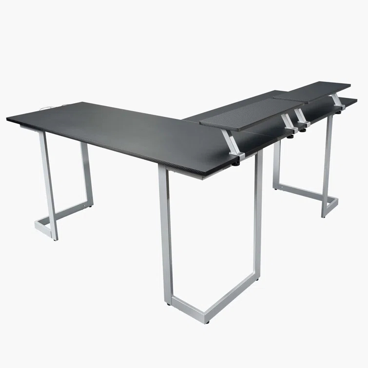 L-Shaped Metal Base Accent