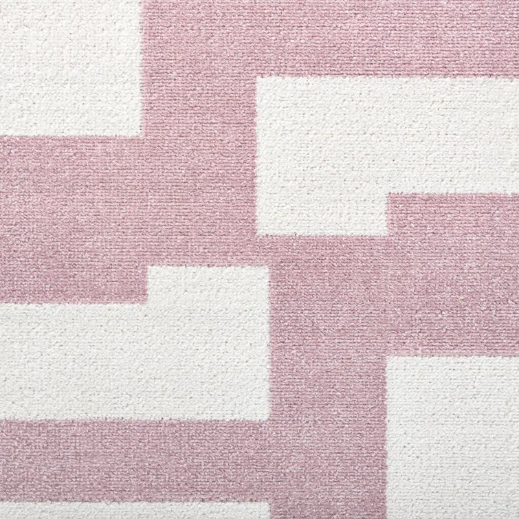 TOMMY BAHAMA Isla Coastal Geo Indoor Outdoor Area Rug Purple/Ivory