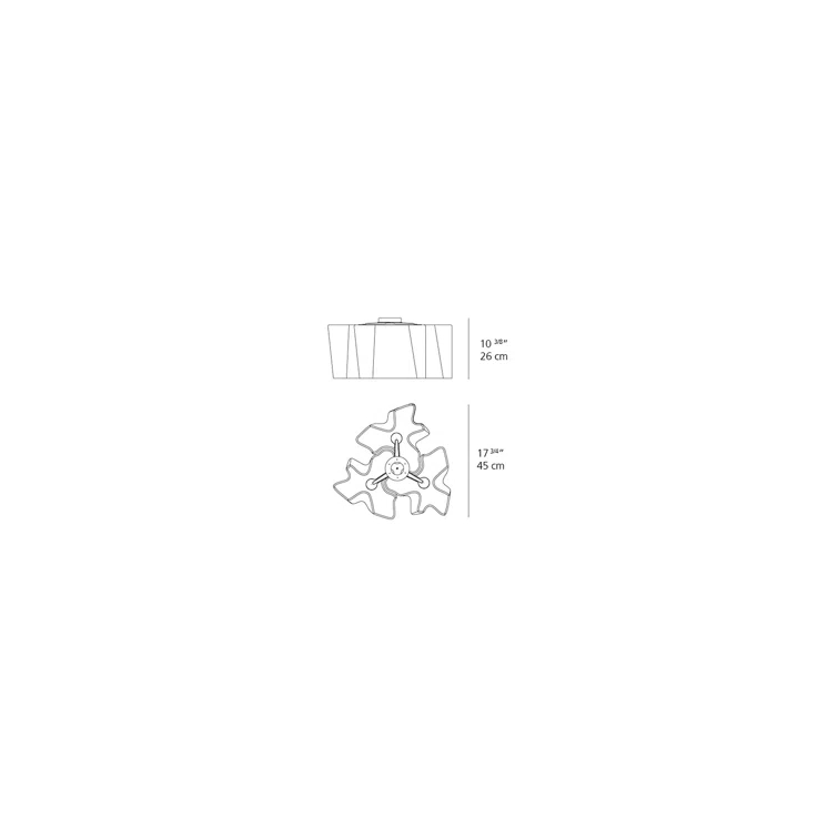 Logico Single Semi Flush Mount