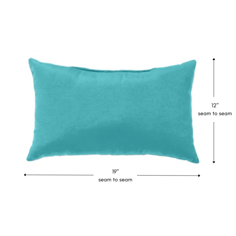 Indoor/Outdoor Reversible Throw Pillow