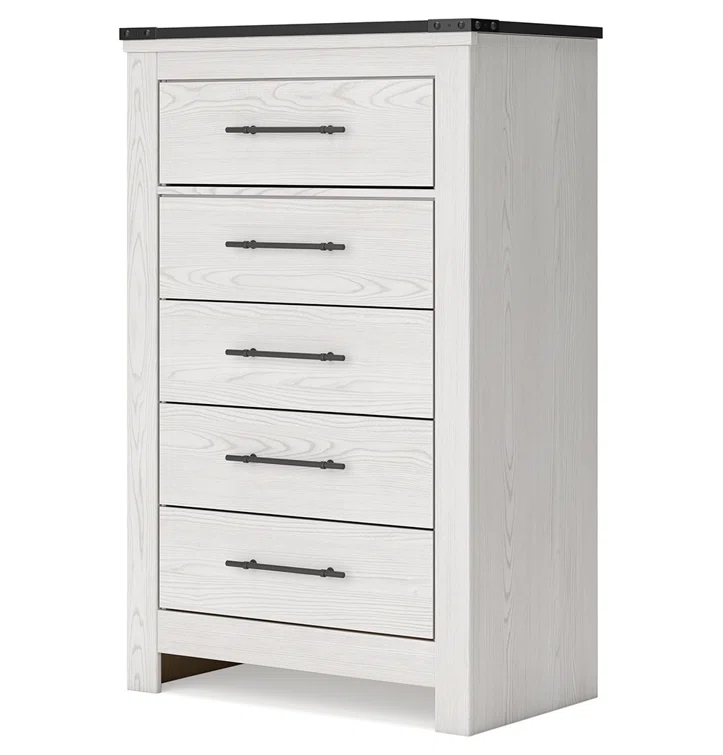 5 Drawer 34.25" W Chest