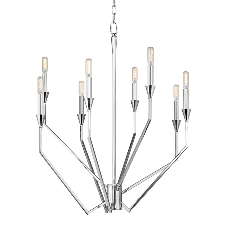 Archie 8 - Light Dimmable Classic / Traditional Chandelier