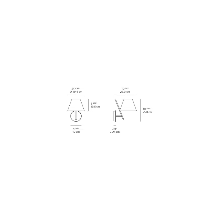 Artemide La Petite Wall Sconce