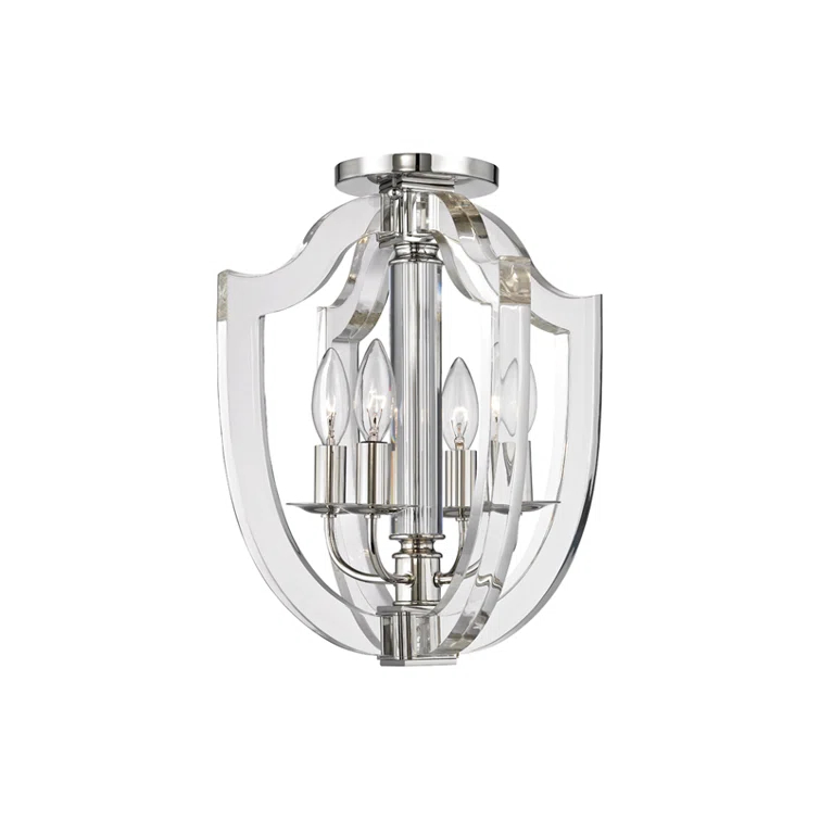 Arietta Acrylic Semi Flush Mount